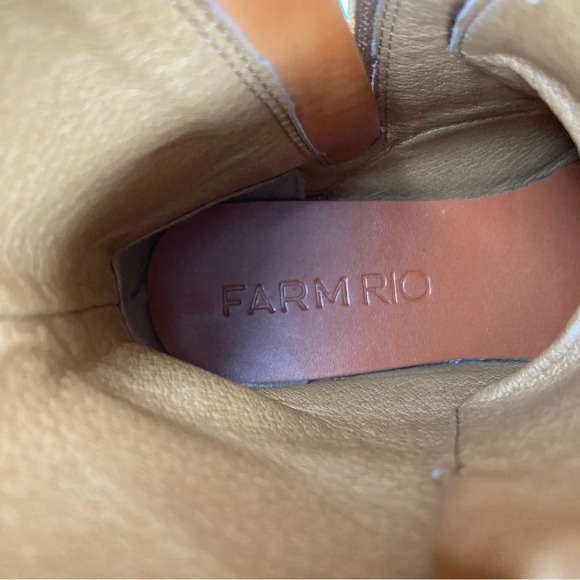 FARM Rio Brown Mid Boot. Sz: 6.5 - Picture 10 of 14